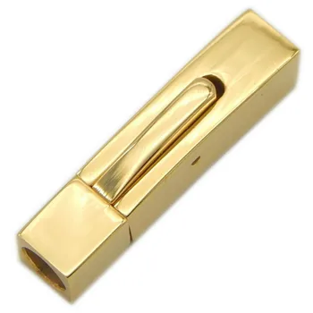 

Stainless Steel Jewelry Snap Leather Strap Buckle Necklace Jewelry Rope Buckle DIY Jewelry Rope Accessories Jewelry Making