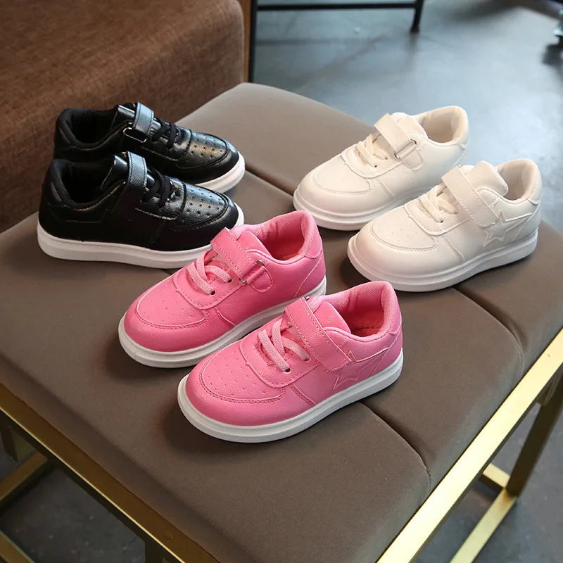 2019 детская обувь для мальчиков и девочек модные спортивные повседневные обувь детская дышащая кроссовки детская обувь для малышей белая