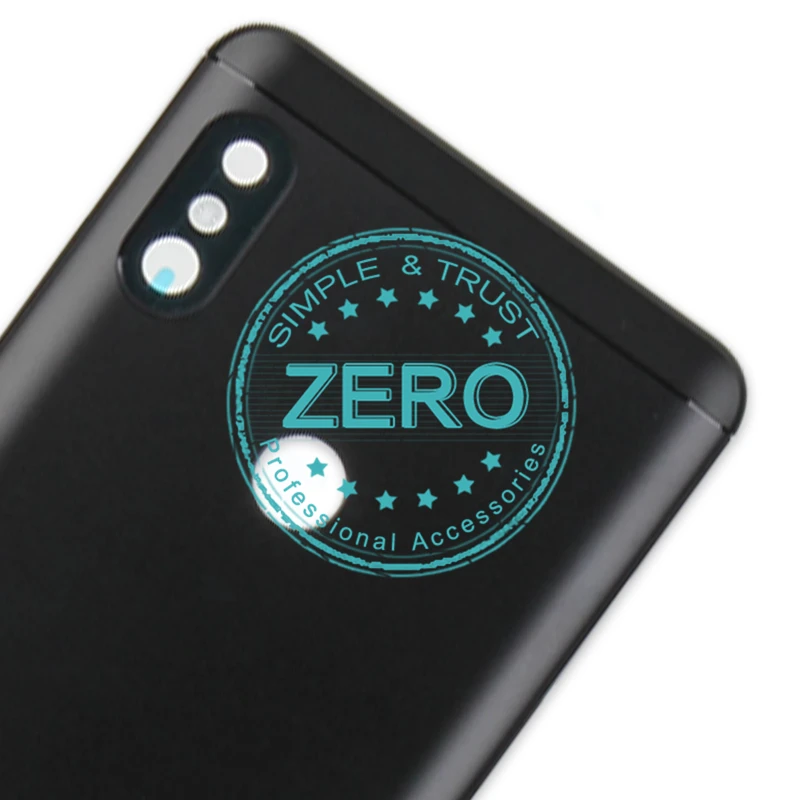 Для Xiaomi Redmi Note 5 Pro задняя крышка батарейного отсека металлическая алюминиевая крышка+ стекло для камеры+ боковые клавиши задний корпус сменный части
