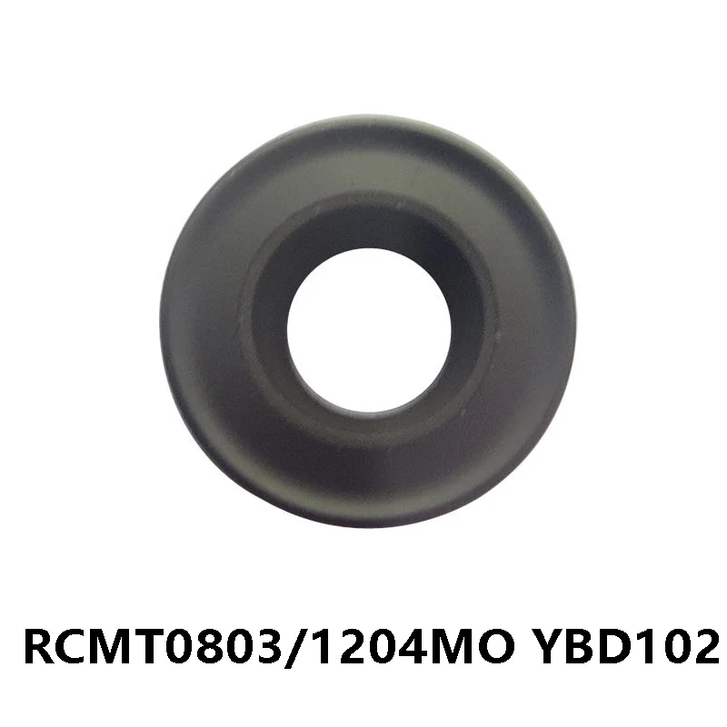 

100% оригинал RCMT0803 RCMT1204 RCMT0803MO RCMT1204MO YBD102 обработка чугуна сталь карбидная вставка для токарного станка резак RCMT 0803