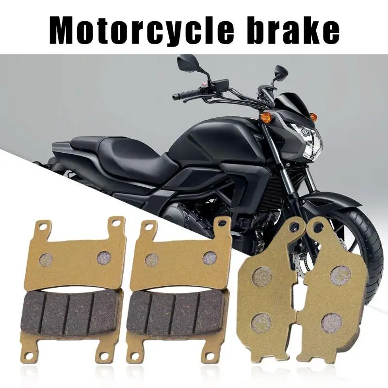 4 шт. передние тормозные колодки+ 2 шт. задние тормозные колодки для HONDA CBR 600 F4 F4i Sport CBR 900 RR CBR 929 RR-FIREBLADE 2000-2001