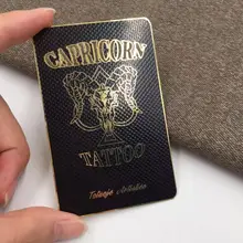 Специальная база высоко-gade золотые черные металлические карты