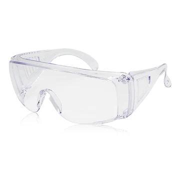 

Safety Glasses Adults Personal Protective Eyewear with Clear Anti Fog Scratch Resistant Lenses Use with Prescription Glasses