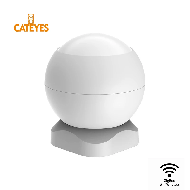 Cateyes Zigbee 3,0 Tuya smart life APP инфракрасный PIR датчик движения, умный датчик, беспроводная система охранной сигнализации