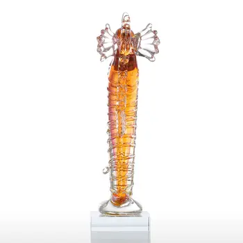 

New Seahorse Gift Glass Ornament Animal Figurine Handblown Home Decor Office Desktop Decoration Craft Gift Figurine Arts