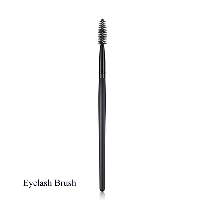 1/10 шт. кисть для пудры тональный крем румяна Make Up нейлоновая кисточка деревянной ручкой классический набор кистей для макияжа - Handle Color: eyelash brush