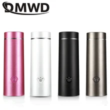 DMWD мини Электрический чайник горячая вода тепловой бойлер для путешествий Нержавеющая сталь Чай кофе с молоком кипения портативный Чай горшок 110 V-220 V