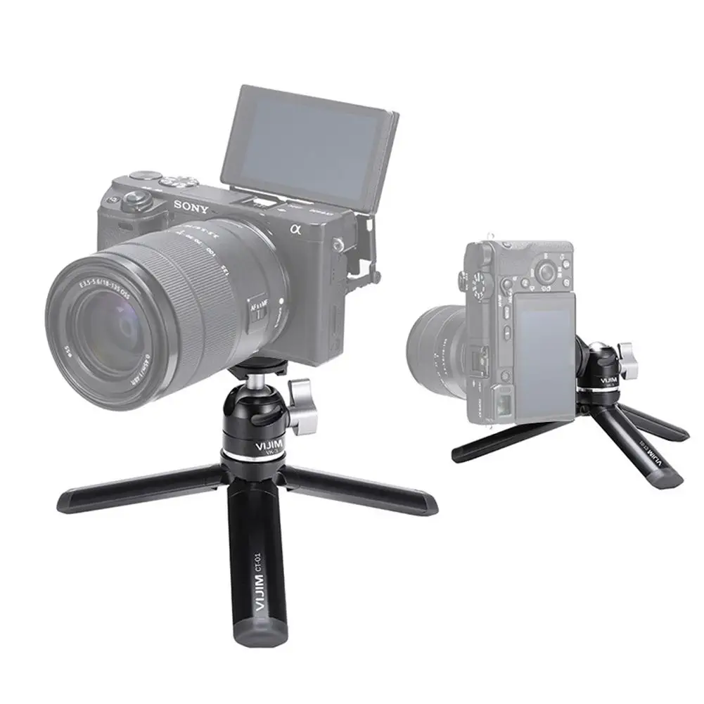 Для DJI Osmo Mobile 3 Мобильный телефон стабилизатор база Кронштейн ручной облачный платформа штатив маленький мини штатив аксессуары - Цвет: Black