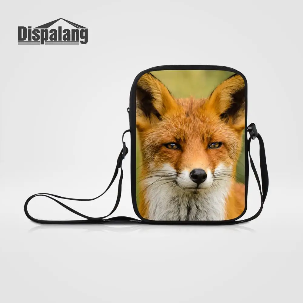 Bag02 Брендовые сумки, сумки для мальчиков-подростков, крутые животные, единорог, лошадь, лиса, волк, Мужская мини сумка-мессенджер, мужские сумки через плечо, школьные сумки - Цвет: Bag02