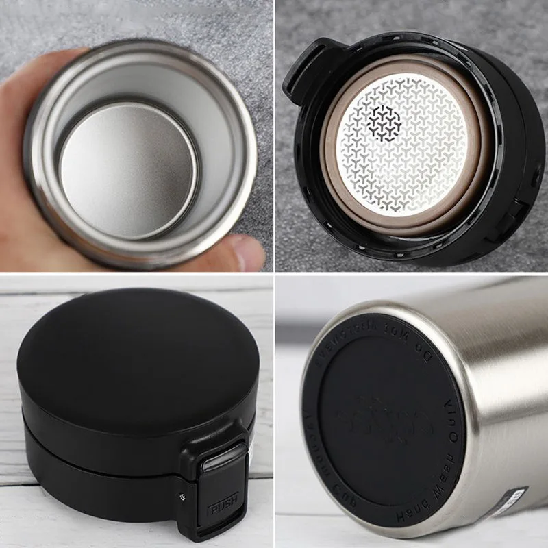 380ml Portable Travel Coffee Mug Vacuum Flask Thermo Water Bottle Car Mug Thermocup Stainless Steel Thermos Tumbler Cup