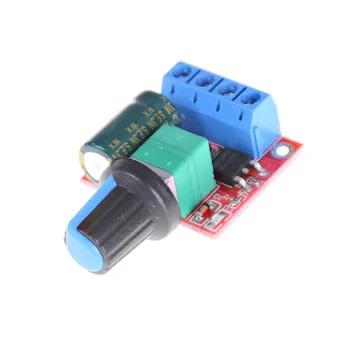 

Mini DC Speed Controller 5A 4.5V-35V Speed Control Switch LED Dimmer