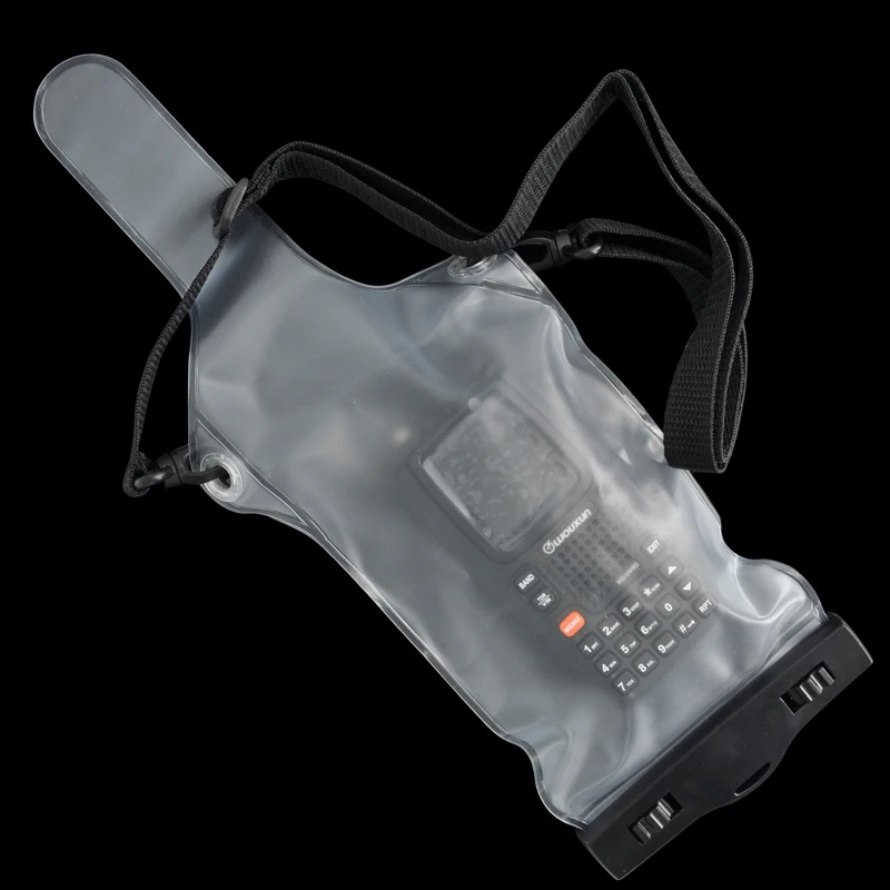 PVC Waterproof Bag Case Pouch For Walkie Talkie Two-Way Radios