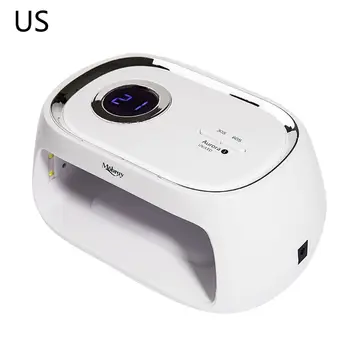 

EU/US 48W Quick-drying Nails Polish Nail Art Intelligent Induction LED Light Therapy Lamp UV Phototherapy Machine