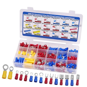

Electrical Equipment Cable End connector Terminal Set for electrical cables for Marine and Car Insulated Ferrules Terminal Block