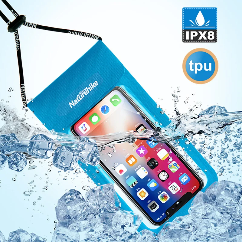 

NatureHike Swimming Waterproof Bag IPX8 Waterproof Phone Case dry bag Pouch for Boating Kayaking Rafting