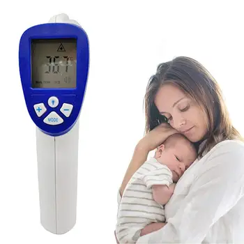 

Portable Non-Contact IR Infrared Thermometer Baby Foreahead Thermometer Body Laser Pyrometer Digital Temperature Meter