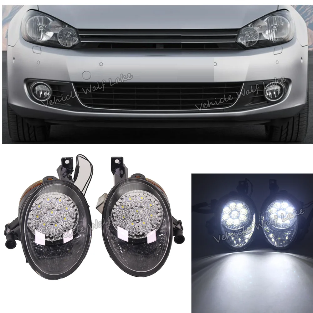 Для VW Golf 6 A6 MK6 Variant Plus Cabriolet 2009 2010 2011 2012 2013 автомобильный Стайлинг передний бампер 9