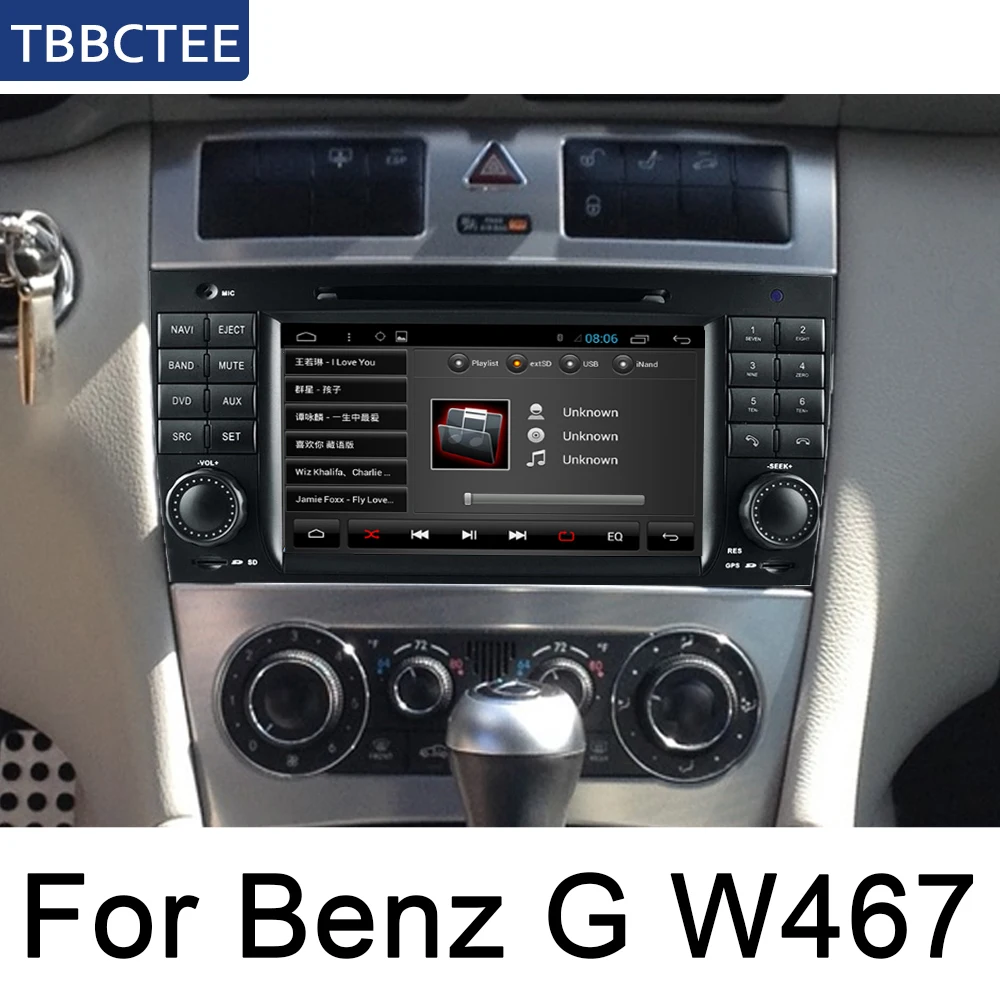 For Mercedes Benz G Class W467 2004~2008 NTG Android Car Multimedia Player Radio GPS Navigation Autoaudio Bluetooth WiFi For Mercedes Benz G Class W467 2004~2008 NTG Android Car Multimedia Player Radio GPS Navigation Autoaudio Bluetooth WiFi