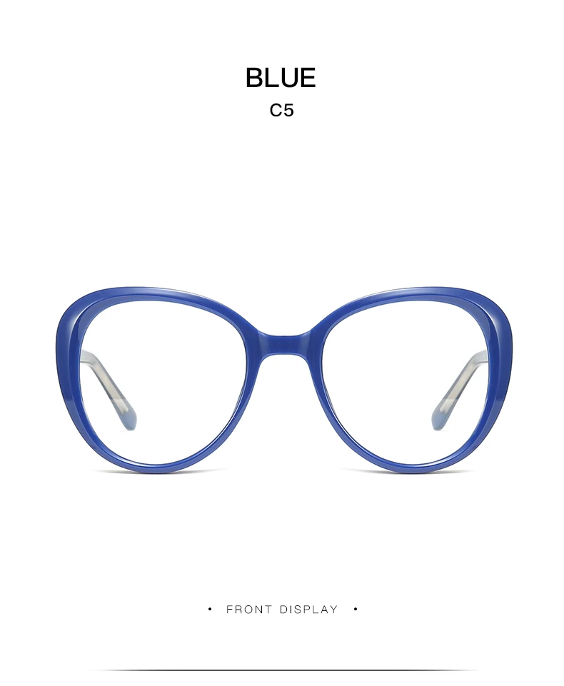 Stylish Oversized Round Computer Eyeglasses Women and Man Quality Blue Light Blocking Glasses blue light glasses women