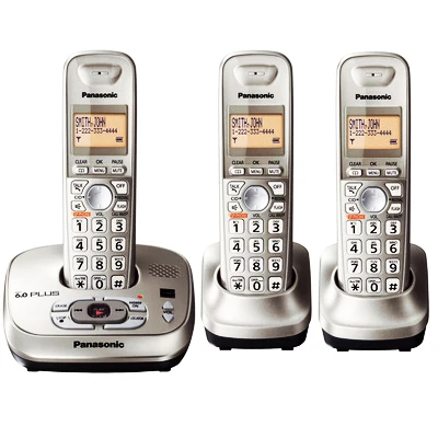 

DETC 6 plus Digital Cordless telefone Wireless fone with Answer System Handfree Voice message Backlit LCD phone for Office Home