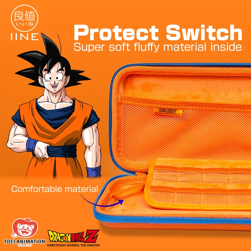 For Nintendo Switch & OLED Dragon Ball Carrying EVA Case Protect