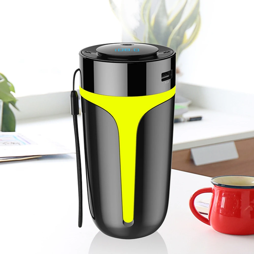 Переносной увлажнитель USB воздушный мини-диффузор цифровой дисплей увлажнитель воздуха с громкой связи красочный свет тумана