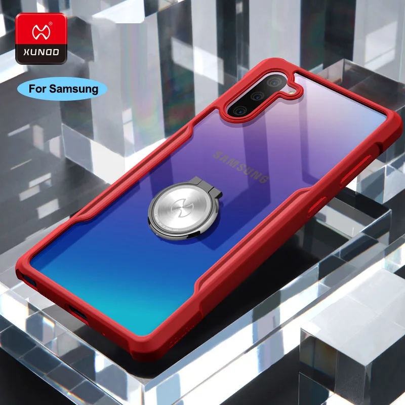 XUNDD Роскошный прозрачный чехол для Samsung Galaxy Note 8 9 note 10 Plus силиконовый ударопрочный