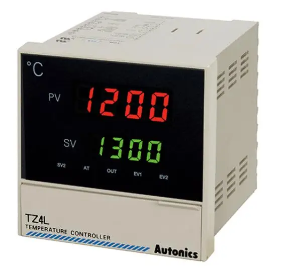 

TZ4L-A4C PID Temp Control, 1/4 DIN, Digital, Current Output, 2 Alarm Outputs, PV Retransmission,100-240 VAC