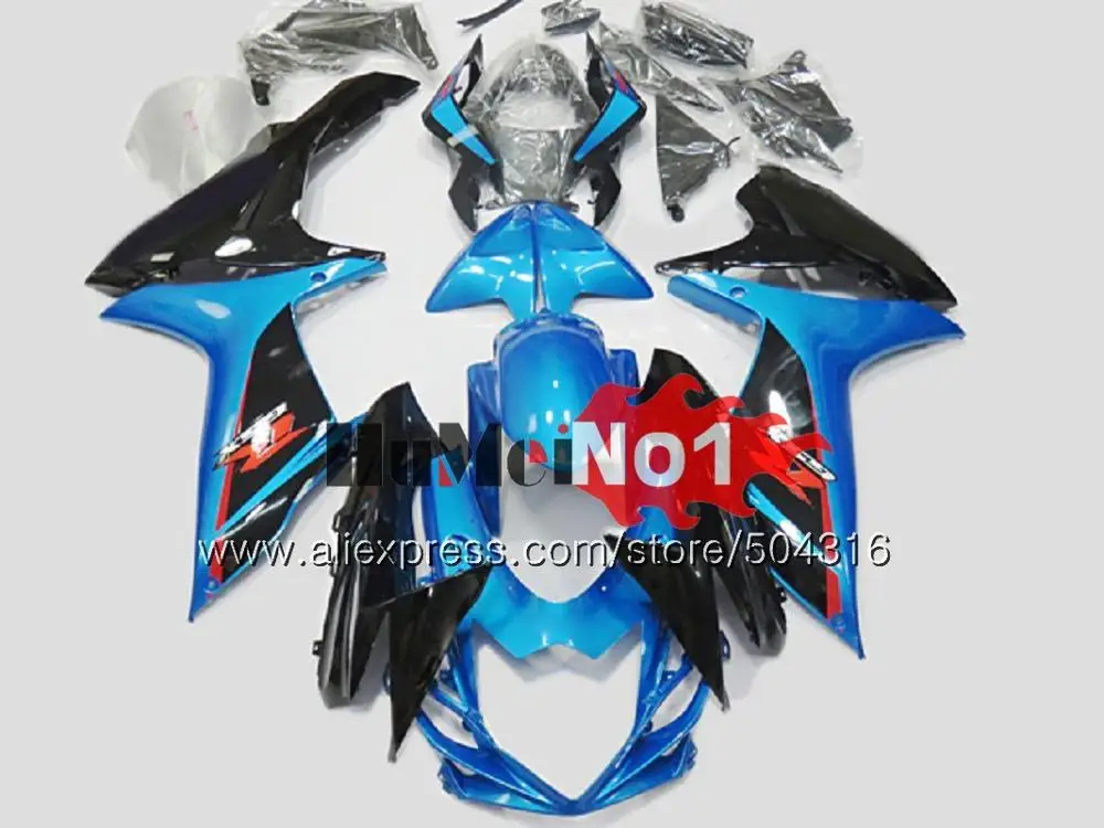 Инъекции для SUZUKI K11 GSXR 750 600 2011 2012 2013 RIZLA голубой 18MC. 85 GSXR600 GSXR750, возрастом 11, 12, 13, 14, 15, обтекатель - Цвет: No. 27