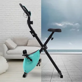 

Convenient X-Bike Exercise Bike With Heart Rate Monitor Fitness Equipment Compact Foldable Stable Quiet low Noise Fitness bike