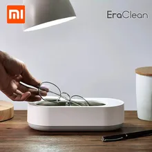 Xiaomi Mijia EraClean ультразвуковая Чистящая машина 360 ° стерео Чистящая 45000 Гц высокочастотная вибрация для чистки очков