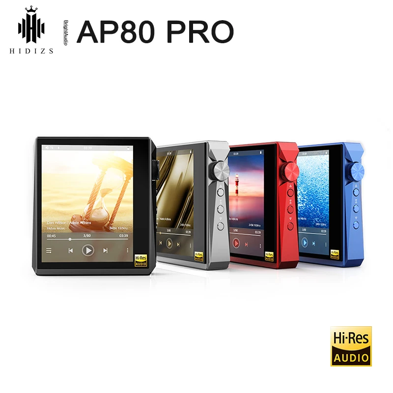 Hidizs AP80 PRO Dual ESS9218P Bluetooth портативный музыкальный плеер MP3 USB DAC Hi Res аудио DSD64/128 Apt X/LDAC