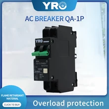 AC Mini Circuit breaker MCB 3A 6A 10A 16A 20A 25A 32A 40A 50A 63A Circuit Protector QA17C