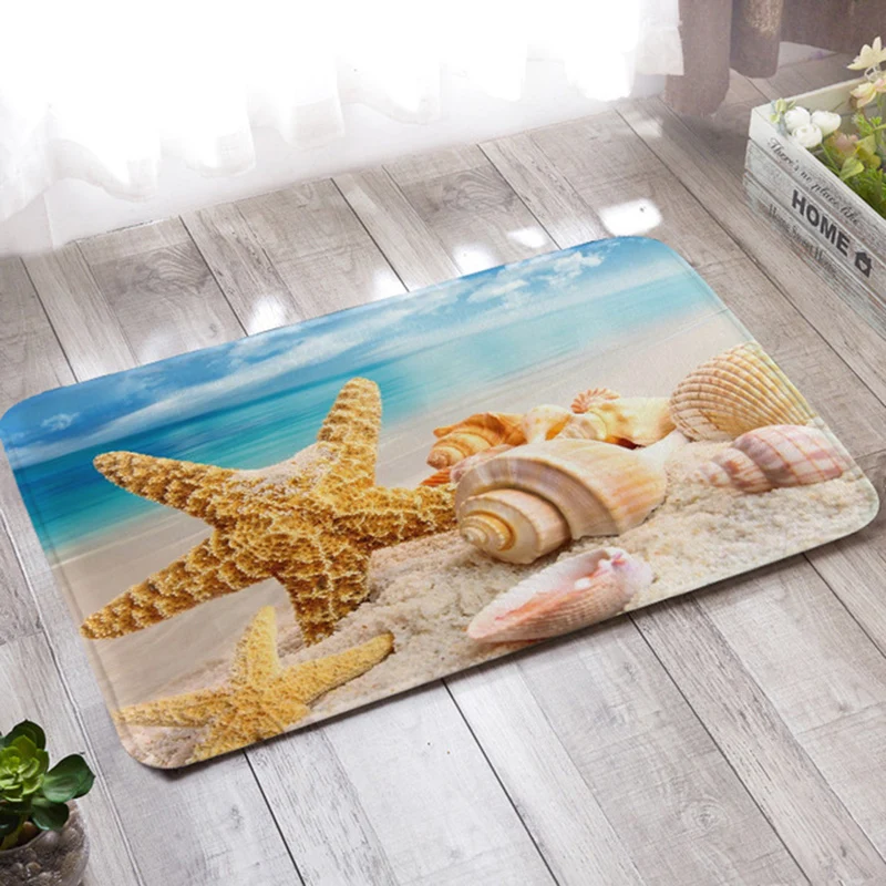 9 FUNBAKY 40*60 см 1 шт. Нескользящие креативный Цвет Череп дверные коврики Открытый вход в коридор коврик - Цвет: 9
