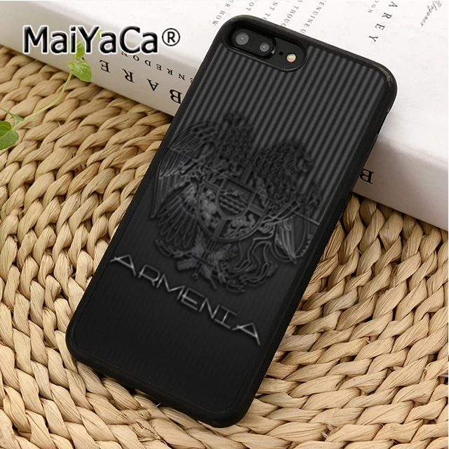 MaiYaCa Armenia флаг России герб чехол для телефона iPhone 5 6s 7 8 plus 11 pro X XR XS max samsung S6 S7 S8 S9 |