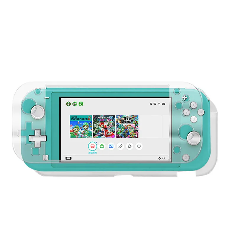 1 стекло для ПК протектор экрана+ 1 шт прозрачный защитный чехол для Ns switch Lite 40AUG7