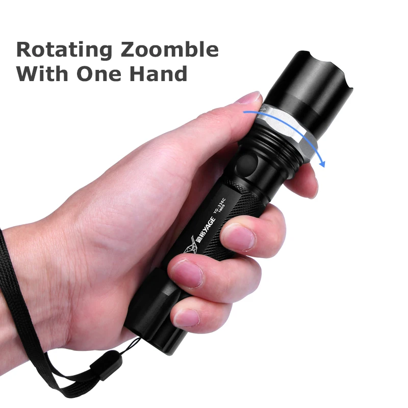 Flashlight Super Cree 18650 Isi Led 1