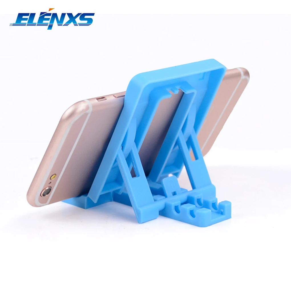 Практичный пластиковый мини кронштейн для телефона и планшета elanxs F1 PP держатель