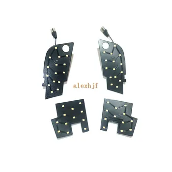 

July King LED Car Interior Reading Decorative Lights Case for Kia K7 Cadenza 2011+, 4 pcs/set, 6000K 54LEDs 2835SMD