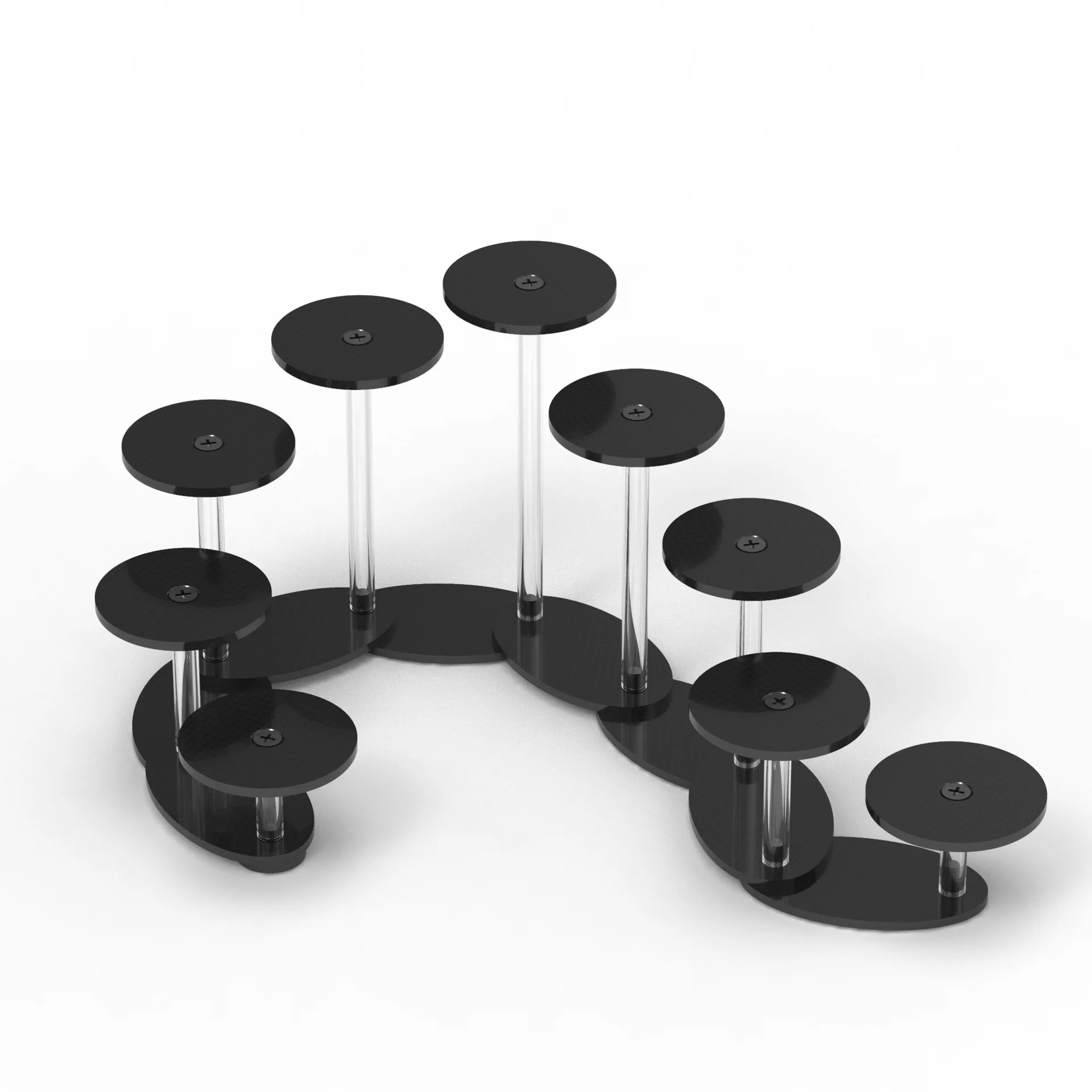 Deformation Acrylic Display Stand Cupcake Stand Cake Dessert Rack Jewelry Decoration Holder For Party Wedding cake stand,dessert stand