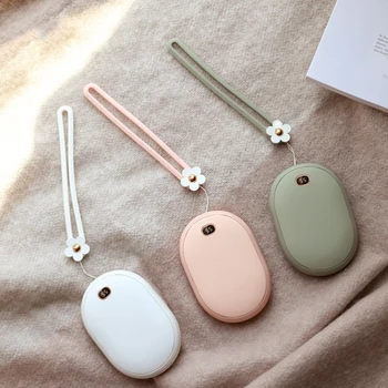 

Portable USB Rechargeable Mini Heater with Temperature Display Travel Creative Warmer Winter Hand Warmer