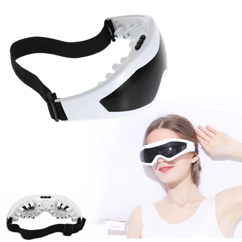 Electric magnetic acupuncture Eye Massager eye mask usb glasses Small Massor Health Care Forehead Eye Massager improve vision