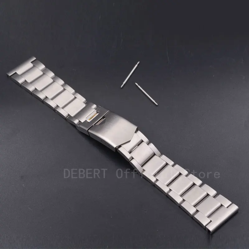 

Watch Parts22mm Steel strip 316 mechanical wristwatches ремешок для часов Стальная полоса Мужские часы группы watch men leather