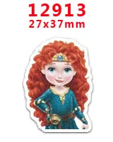 12913 30 шт мультяшный персонаж плоское украшение из смолы PR 17129 - Цвет: 12913