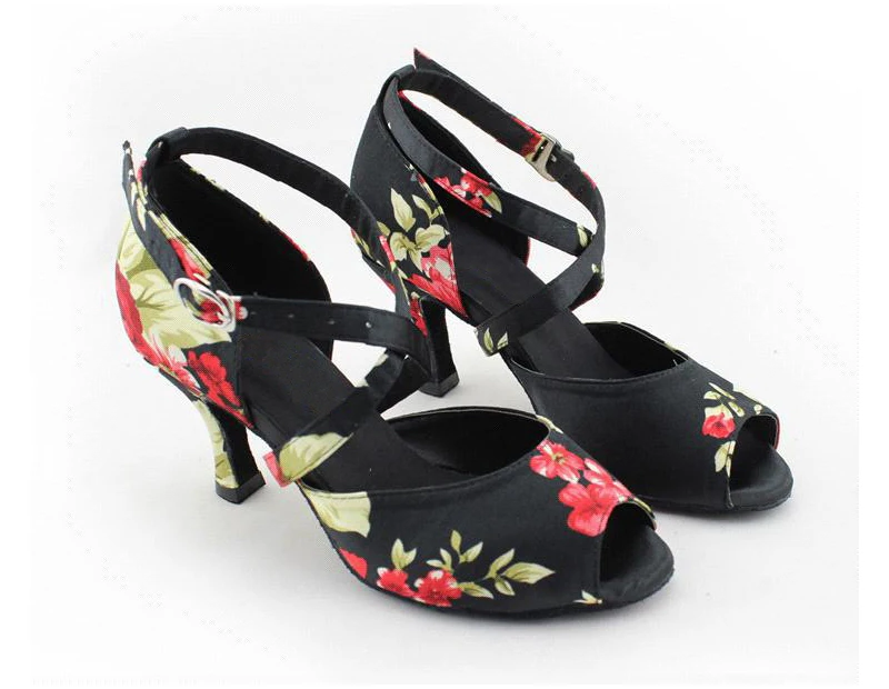 DILEECHI-Black-flower-satin-Latin-dance-shoes-Adult-women-s-soft-outsole-Ballroom-dancing-shoes-English (2)