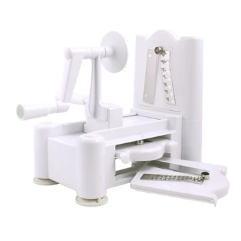 

Multifunctional 3-In-1 Hand-Cranked Rotary Multifunctional Vegetable Cutter Potato Shredder Multifunctional Planer Peeler