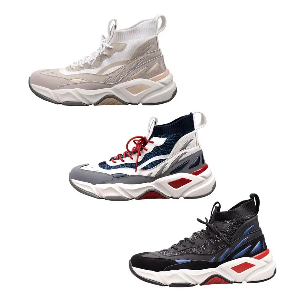  Original Xiaomi FREETIE Fashion Men Women Shoes Flying Woven Leather Stitching Upper Breathable Soc