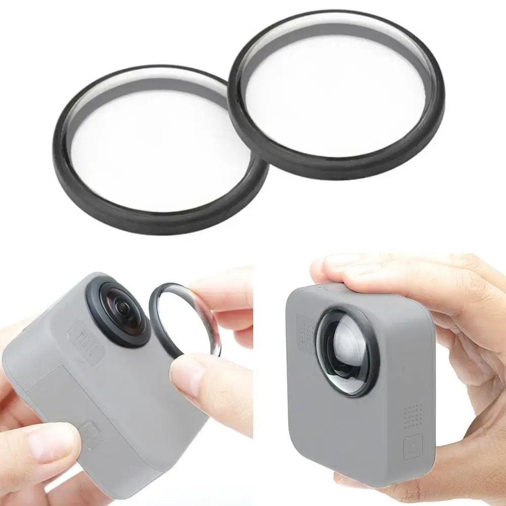 2 шт. защитный чехол для объектива камеры GoPro Max, защита от пыли, чехол для Go Pro Max, аксессуары