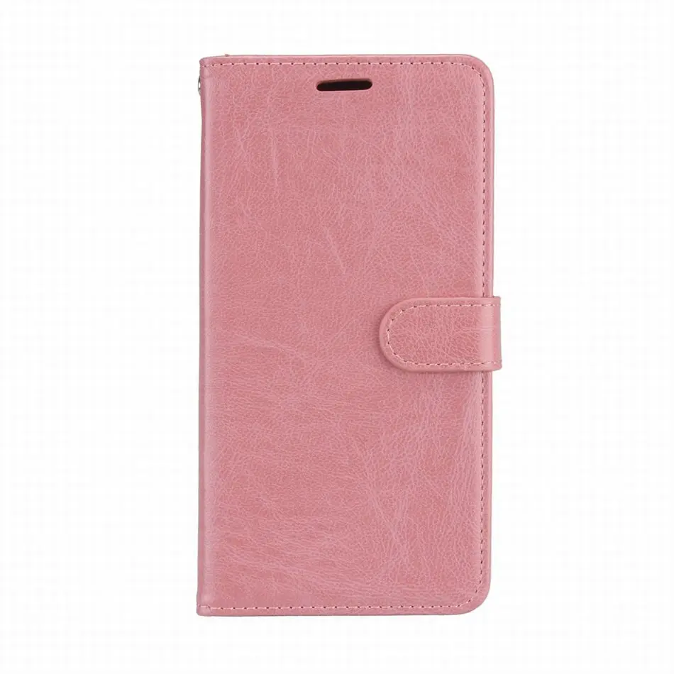 Pink Кожаный чехол со слотом для карт для huawei Honor Play V10 10 9 Lite 8X 7X 6C Pro Y5 Y7 Y9 Enjoy 7 8 Plus Nova 2 Lite P08Z - Цвет: Pink