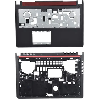 

Laptop Replace Cover, Palmrest Upper No Touchpad and Bottom Base Cover , for Dell Inspiron 15 7000 7559 7557 5577 5576